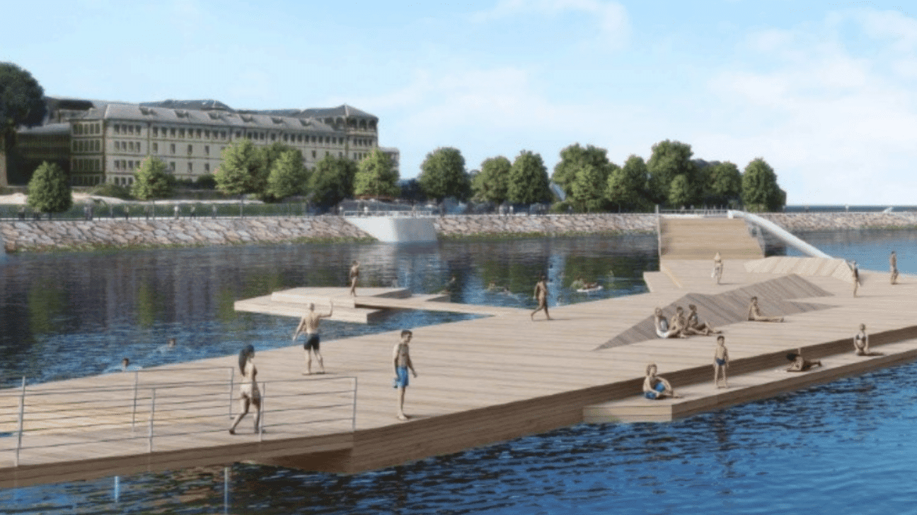 Proyecto de plataforma de baño en el Parrote | XUNTA
