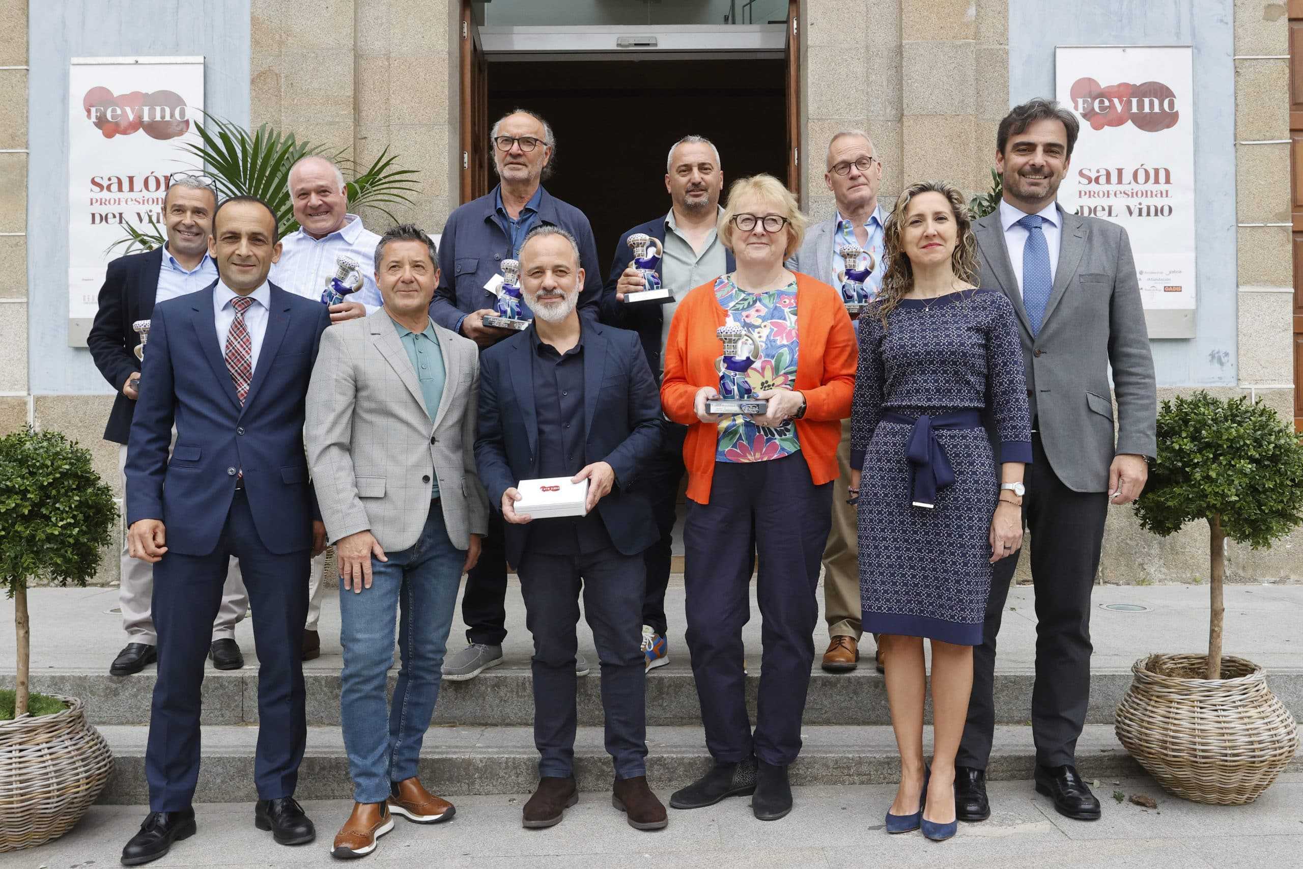 Inauguración de Fevino en la sede de Afundación, en Ferrol