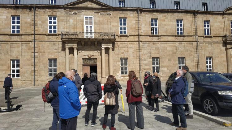 Archivo - Reciente visita de miembros del Consejo Internacional de Monumentos y Sitios a Ferrol