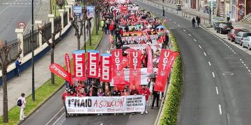 UGT y CCOO celebraron el acto central del Primero de Mayo en A Coruña | UGT
