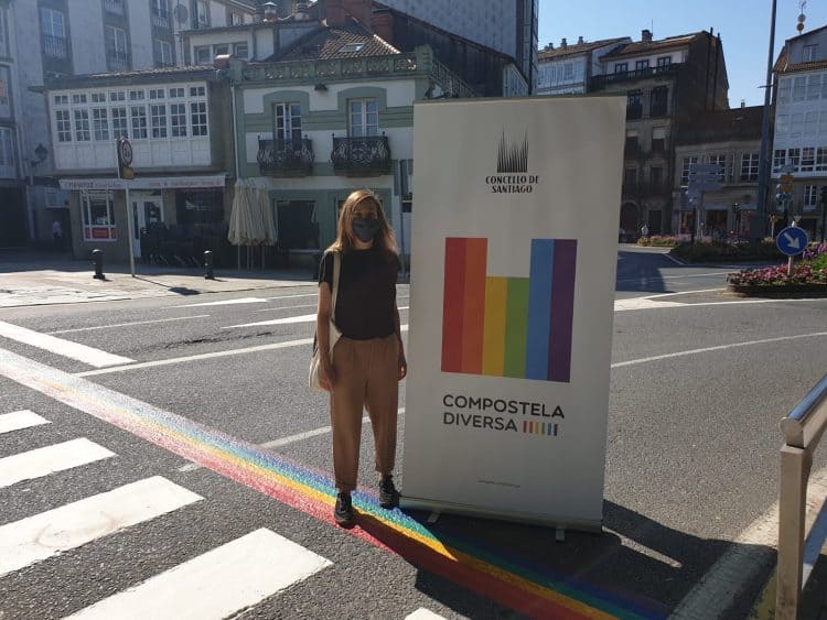 Imagen de la campaña de 'Compostela Diversa' en 2020 | Concello de Santiago