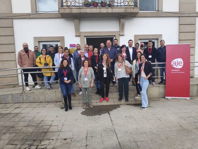 Participantes en el coworking de Ortigueira