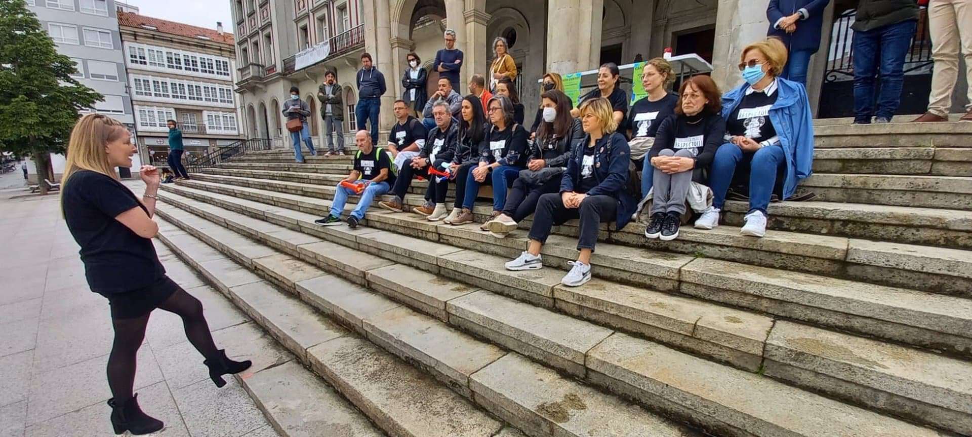 Los trabajadores de la Biblioteca municipal de Ferrol secundan este miércoles un paro para demandan más personal - EUROPA PRESS