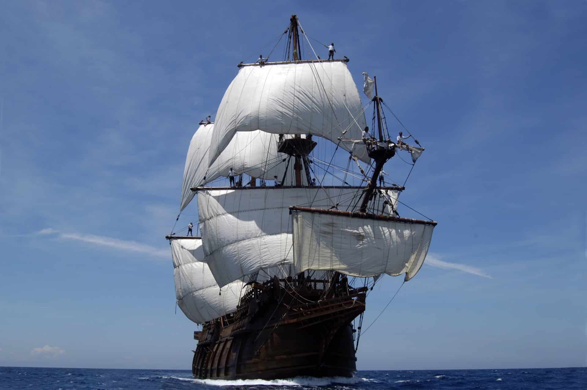 Archivo - El galeón 'Andalucía' . | FUNDACIÓN NAO VICTORIA