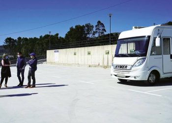 El nuevo área de estacionamiento de autocaravanas | AGA