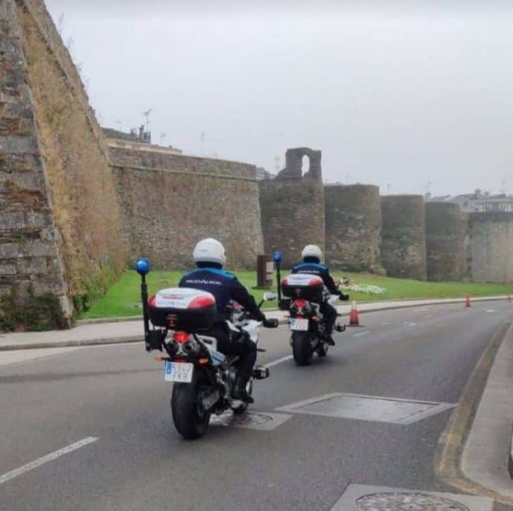 Imagen de archivo de las patrullas de la Policía Local de Lugo