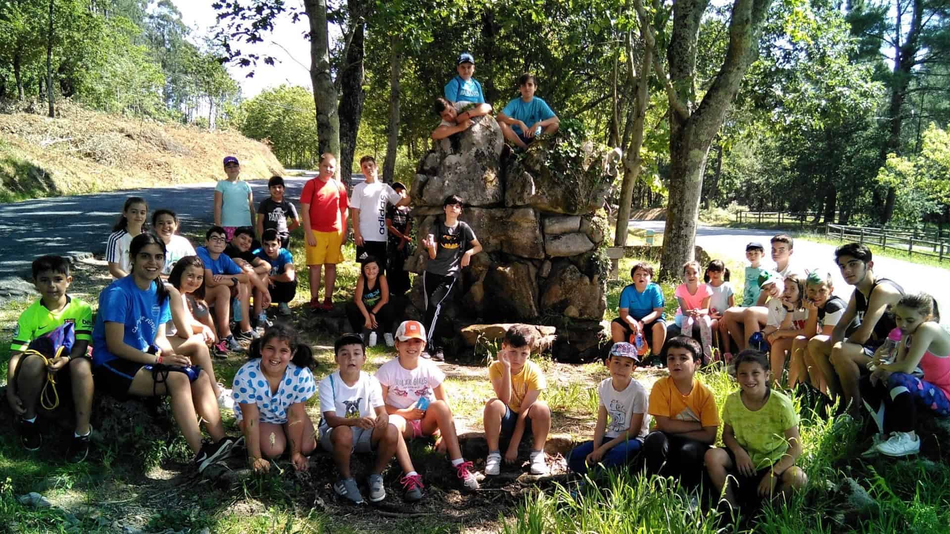 Una edición anterior de los campamentos de verano de Dodro | CONCELLO DE DODRO