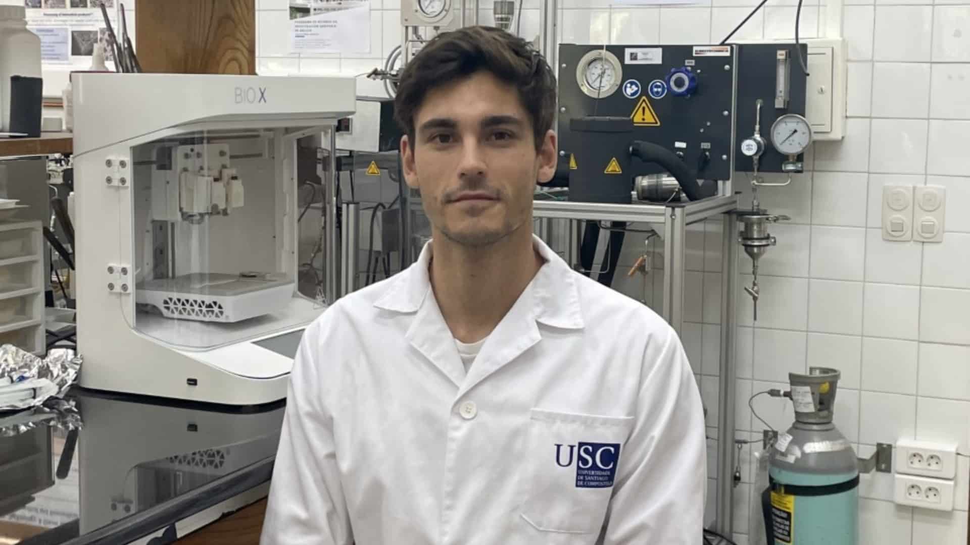 Víctor Santos Rosales, del grupo I+D Farma | USC