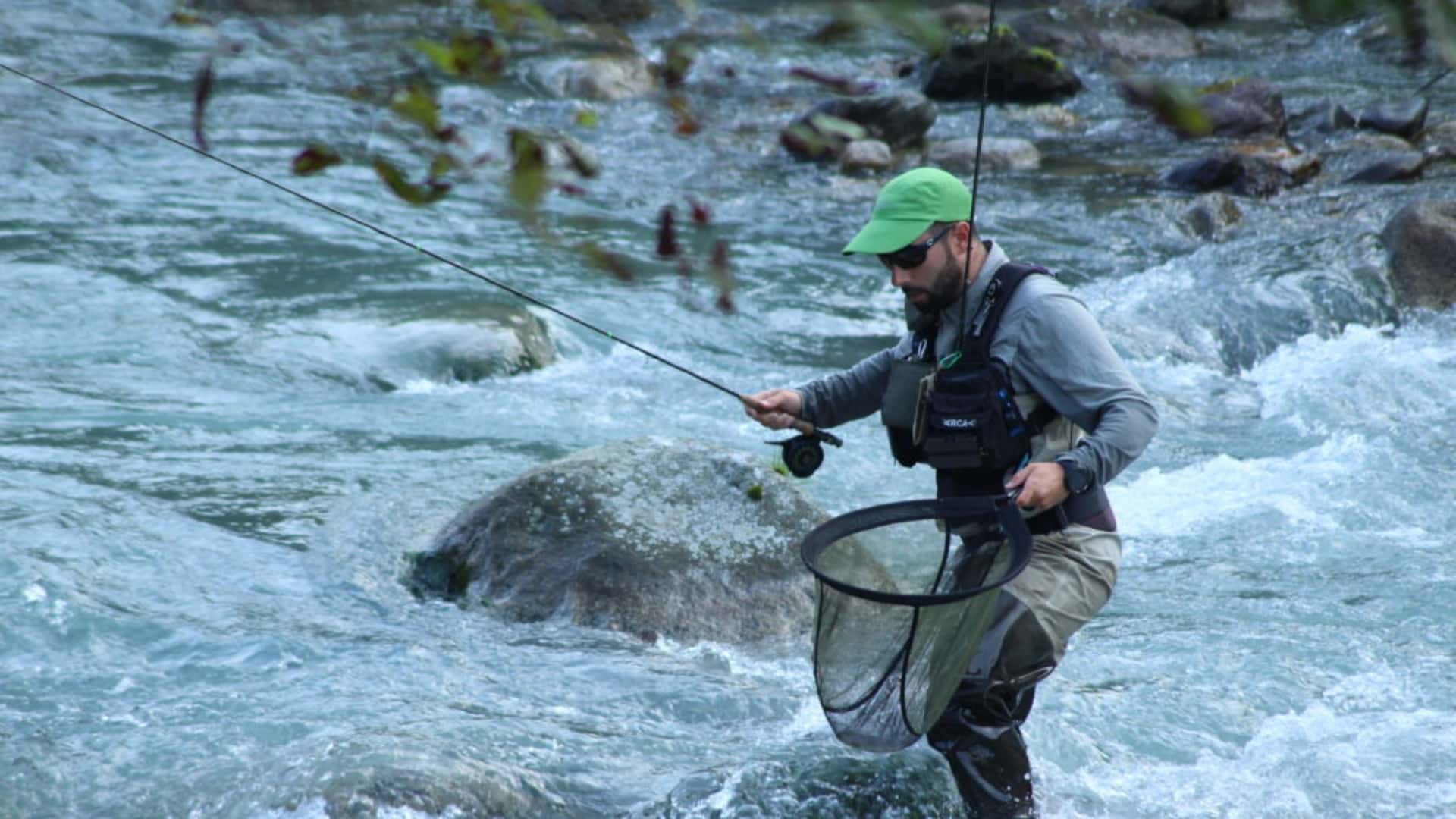 El campeón del mundo de pesca de río, David Arcay | CEDIDA