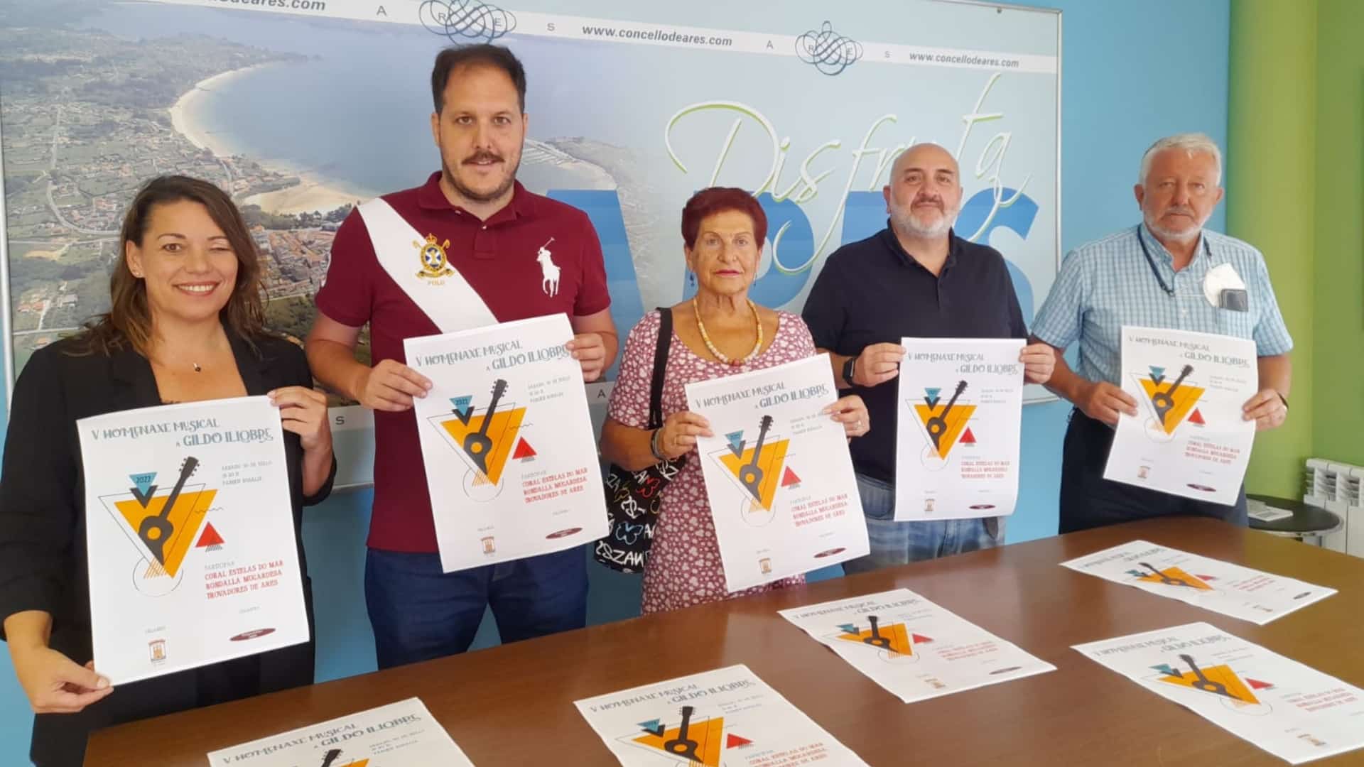 La presentación del homenaje musical a Gildo Illobre | CONCELLO DE ARES