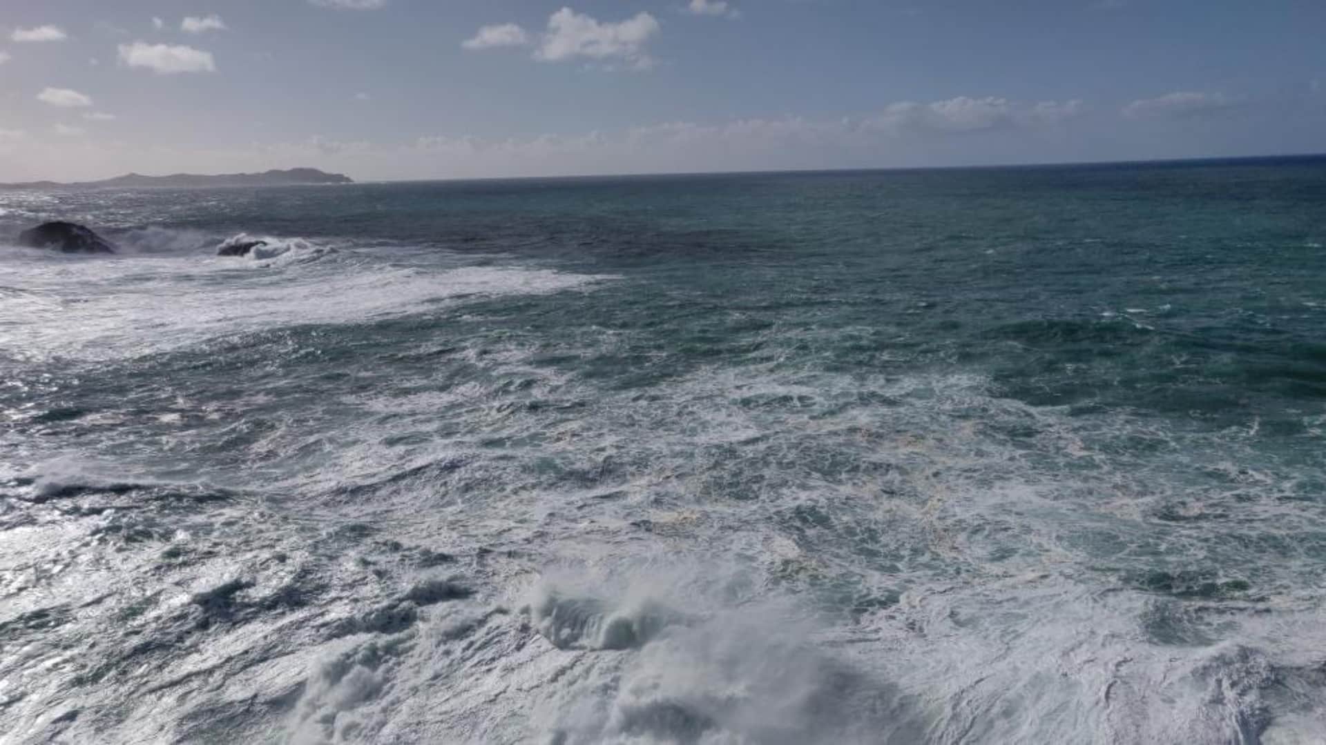 Imagen de archivo de un temporal en la costa gallega | EUROPA PRESS