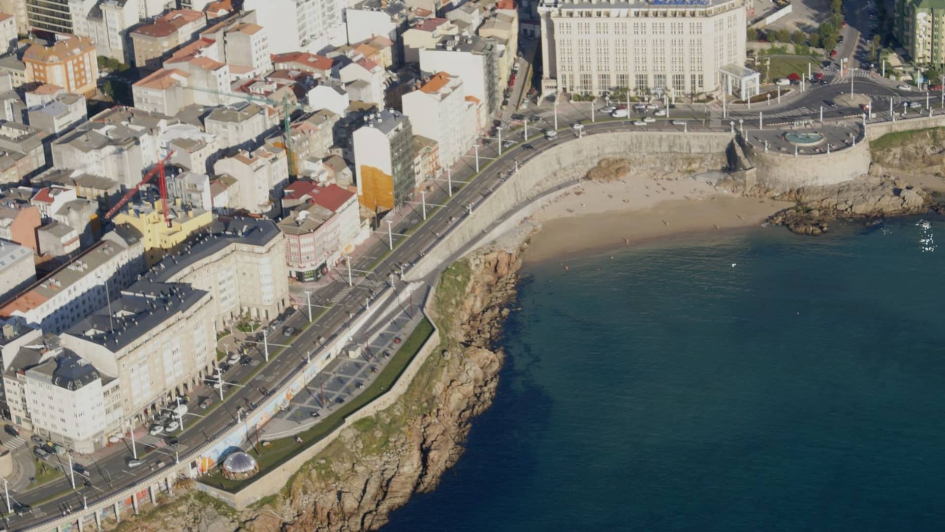 La agresión se produjo en la zona de A Lagoa del paseo marítimo de A Coruña | CEDIDA