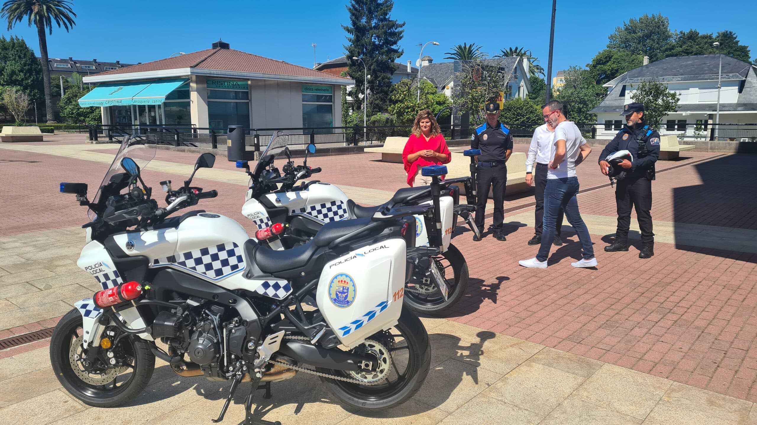Se trata, tal y como indicó la regidora local, de dos Yamaha modelo Tracer 900