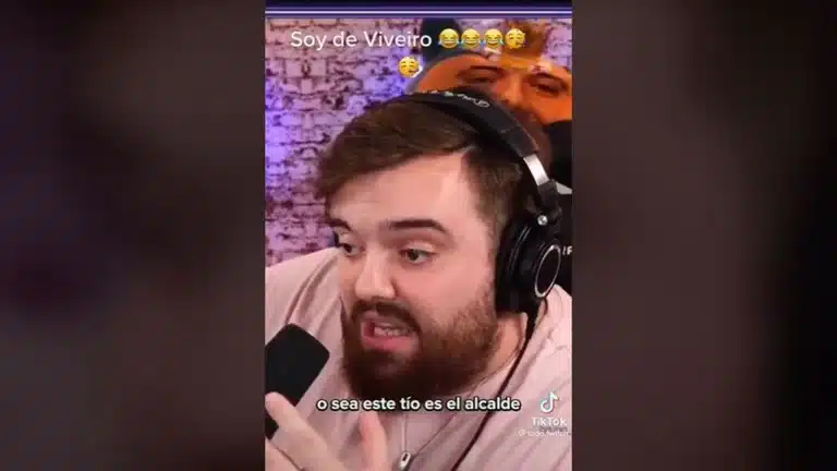 Un trozo del vídeo en el que Ibai habla de Viveiro