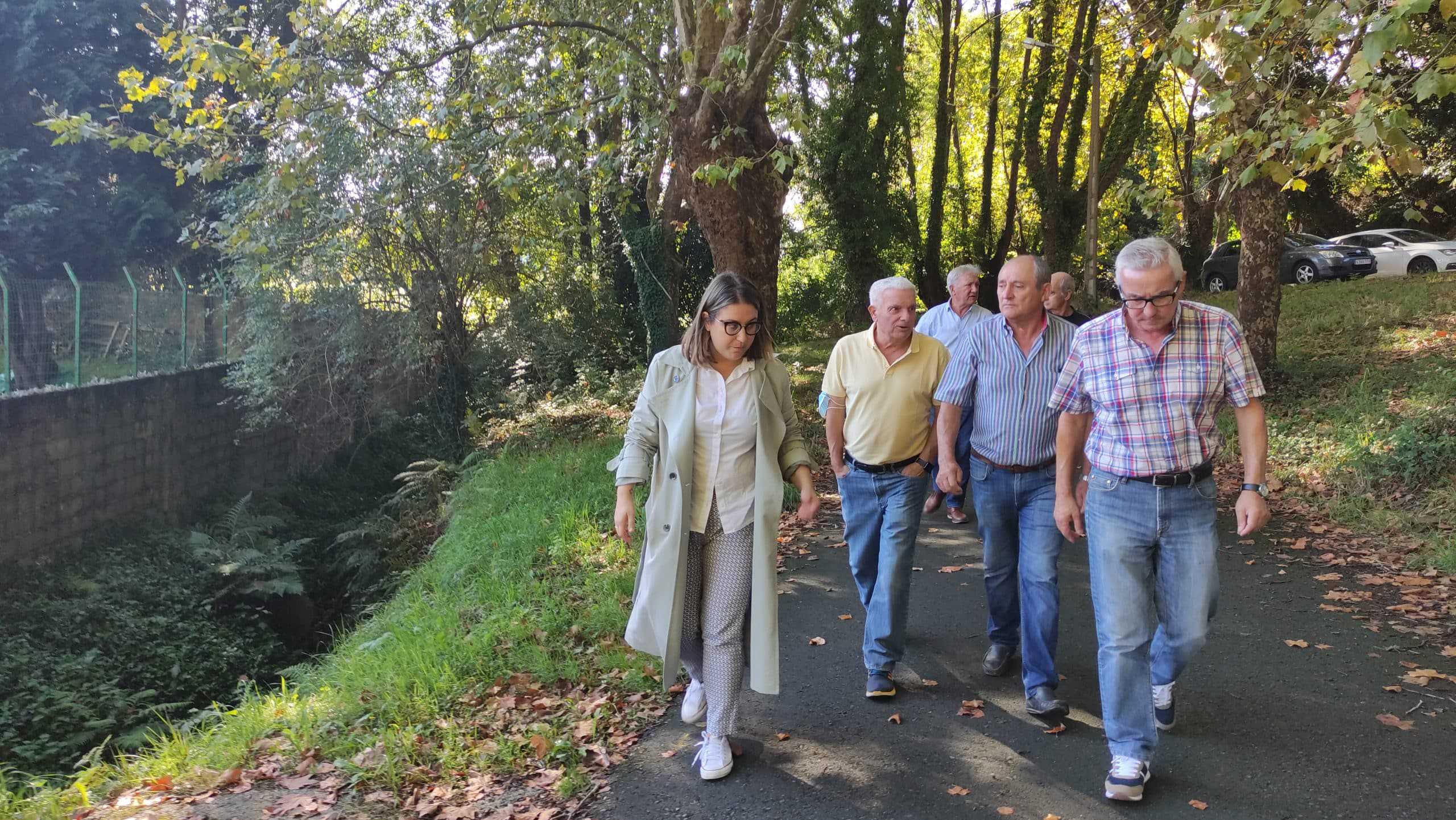 Ana Lamas le reclamó a la Xunta de Galicia que desarrolle las mismas labores en los tramos de su competencia, que son todos los que discurren por zonas rurales