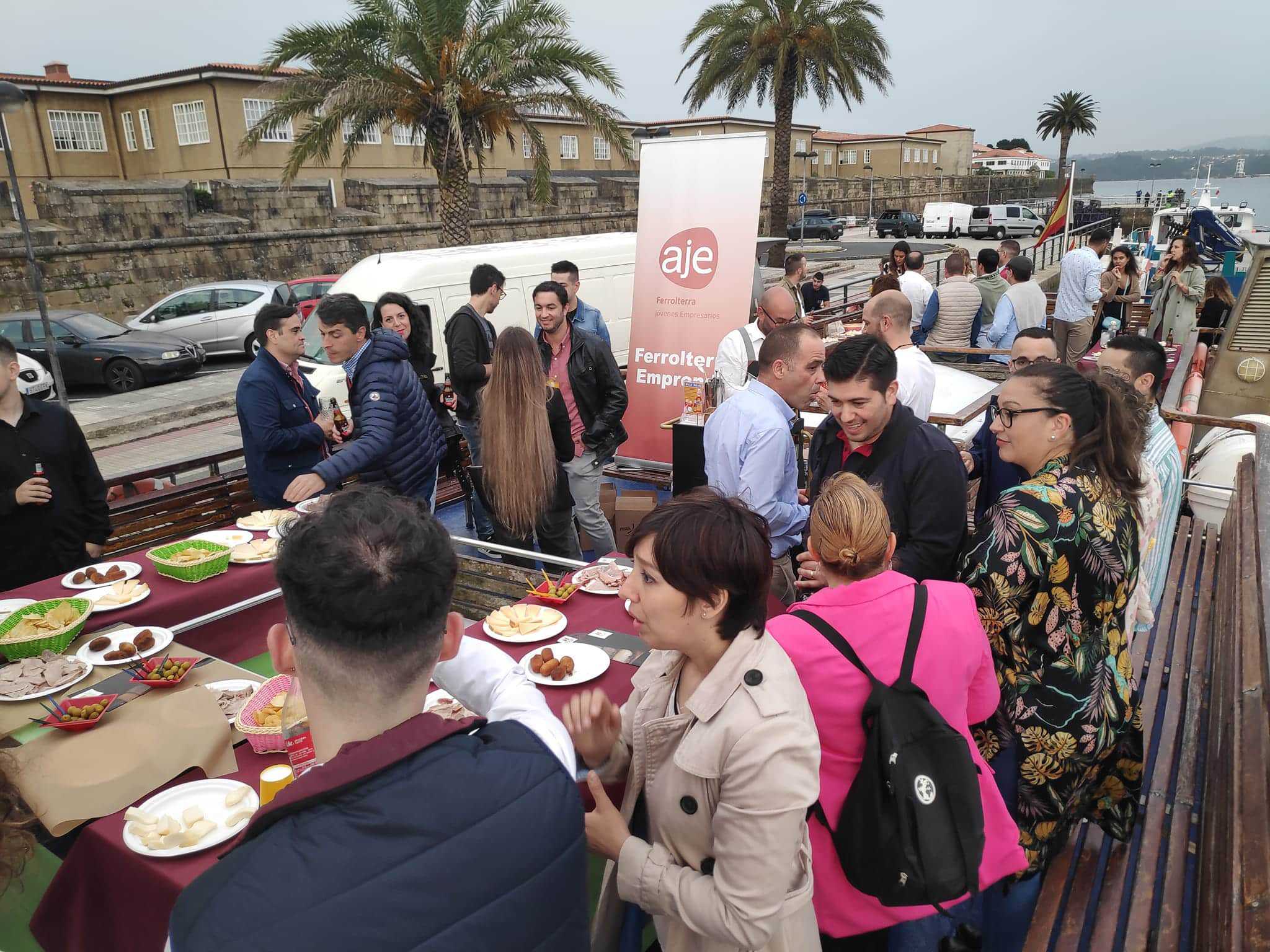 Reciente jornada de networking de AJE Ferrolterra