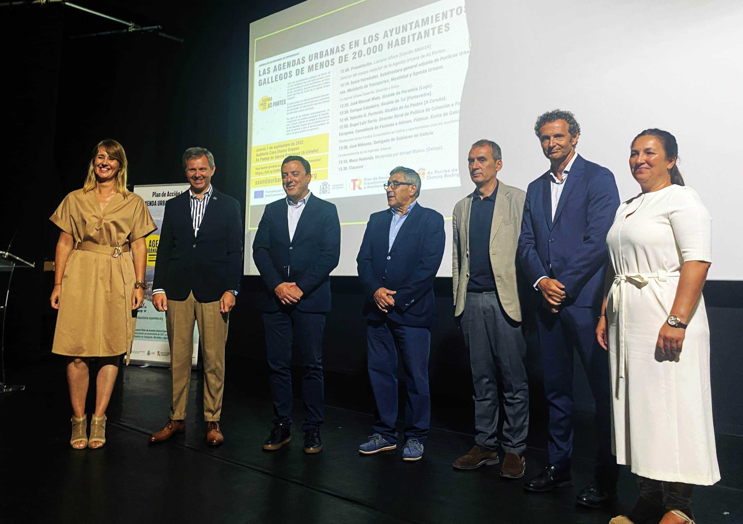 As Pontes acogió la jornada sobre las agendas urbanas en los ayuntamientos gallegos