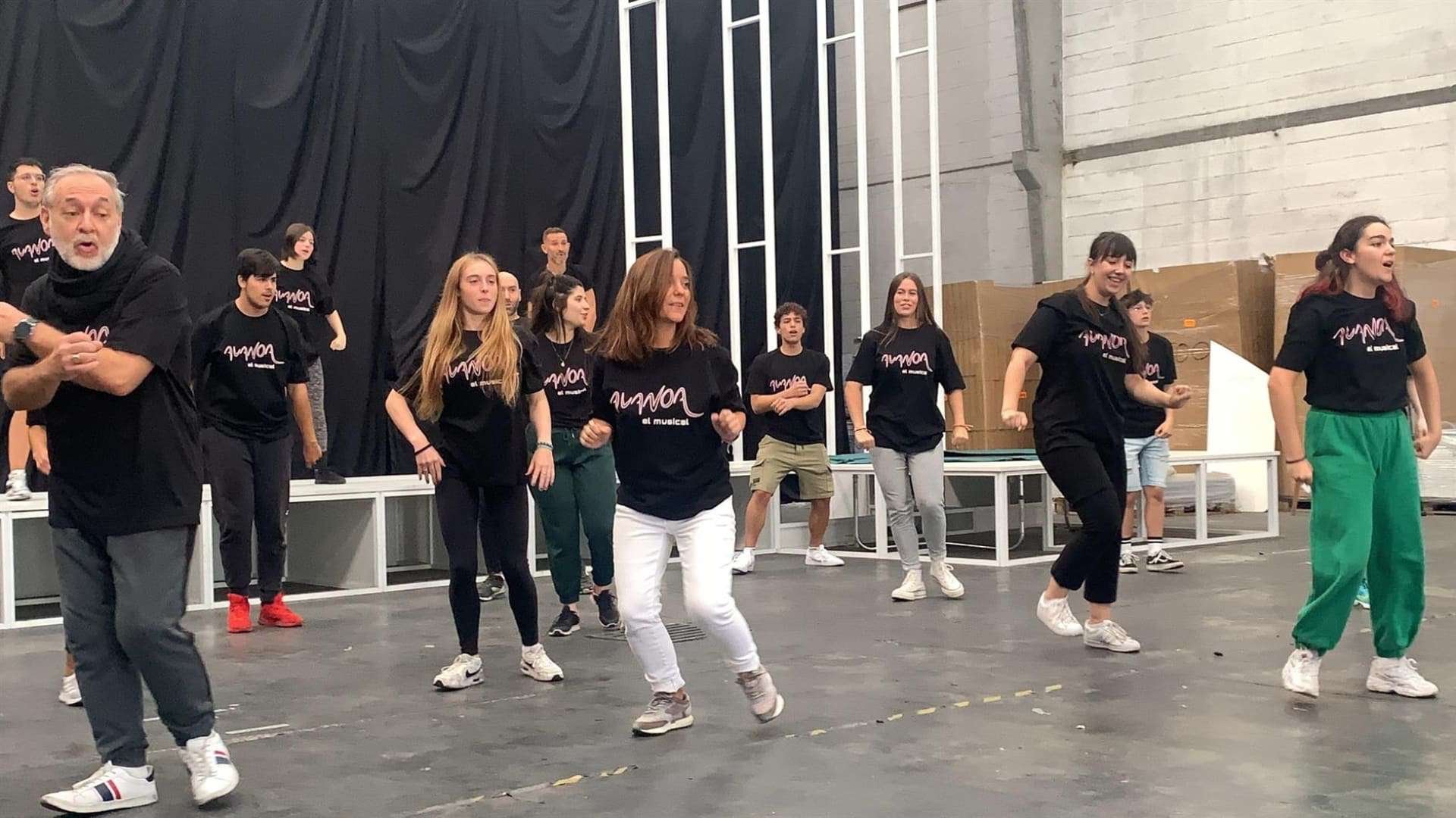 La alcaldesa de A Coruña, Inés Rey, en el ensayo de Avanoa | AVANOA
