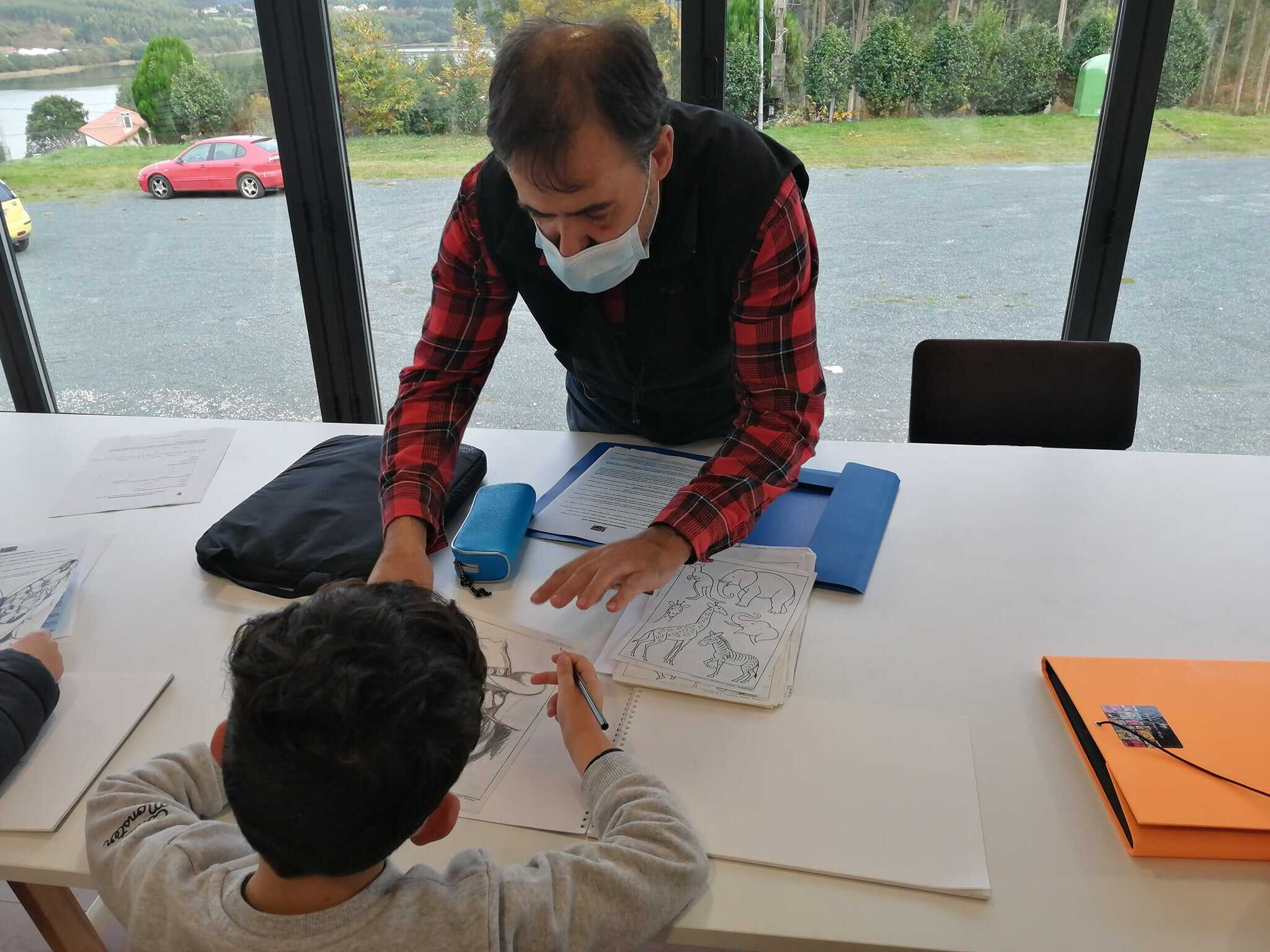 Imagen del pasado taller de Artes Plásticas | Concello de Valdoviño