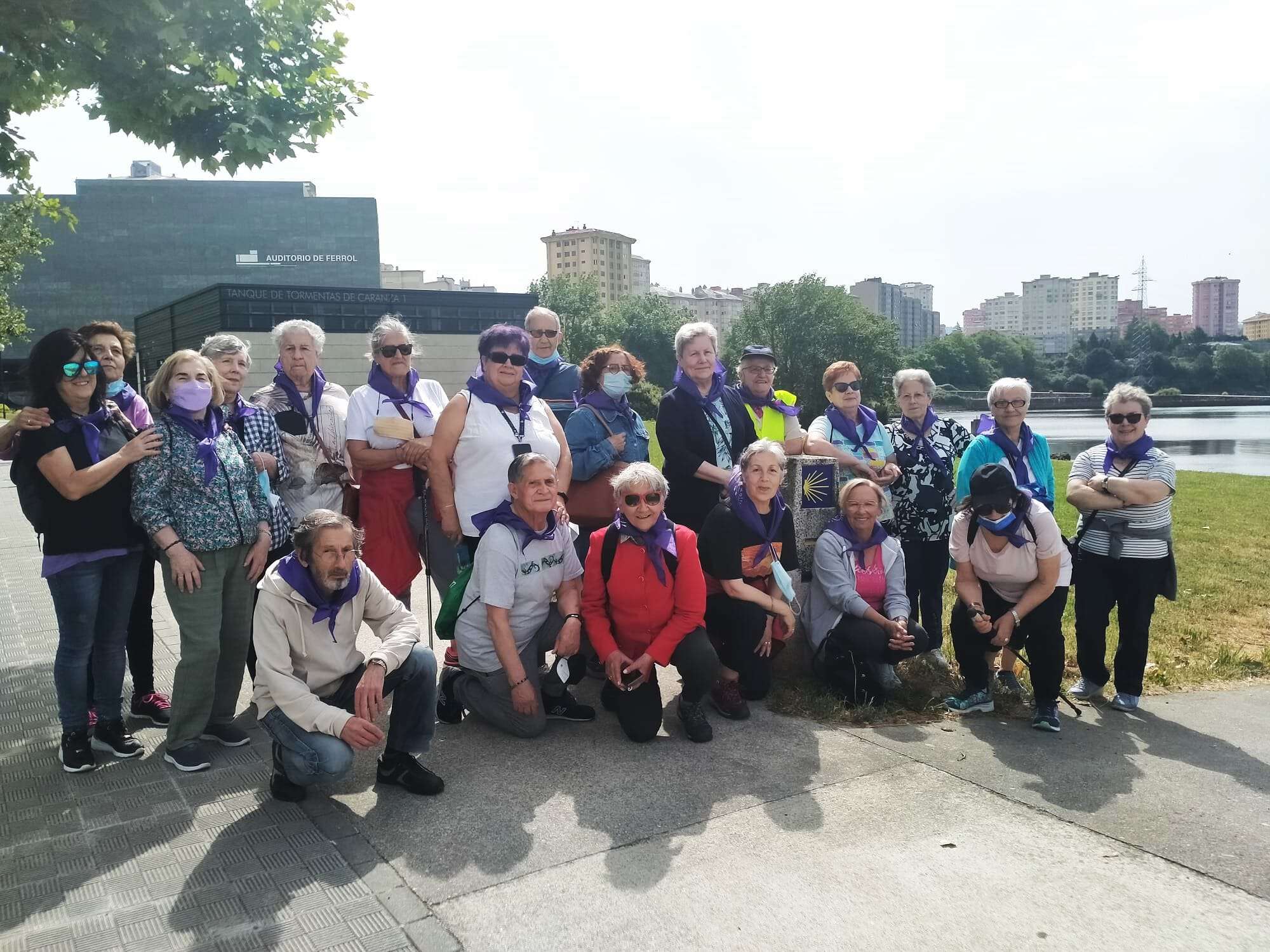 Archivo - Participantes en la segunda caminata