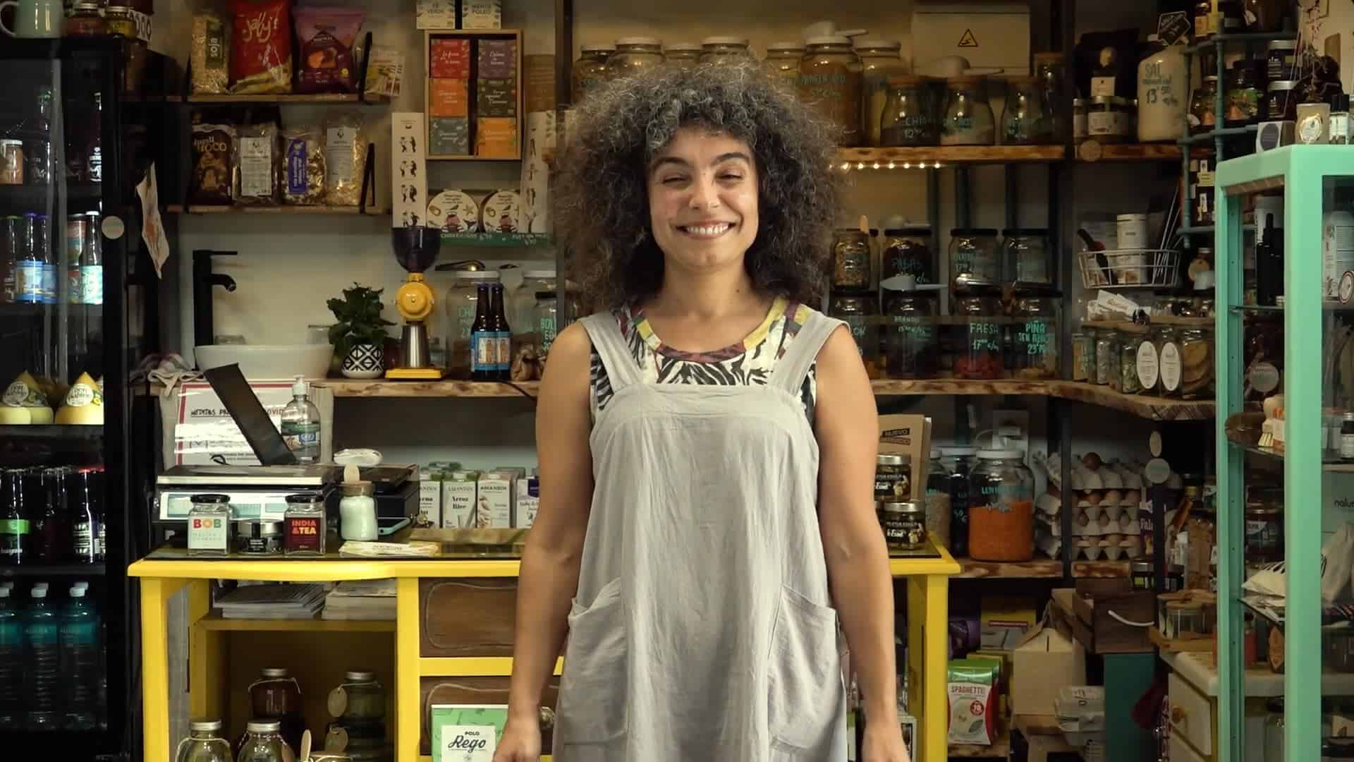 Nanda Cougaño, de la sociedad cooperativa eumesa Vacalouras
