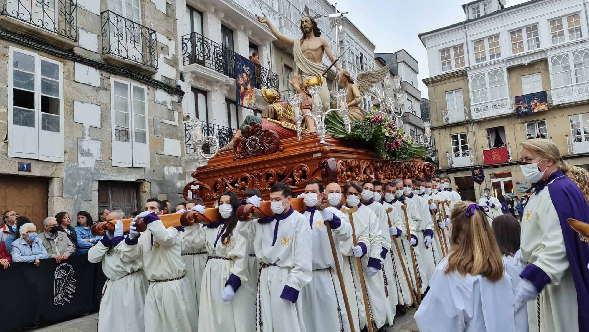 Imagen de archivo de la Semana Santa en Viveiro 2022