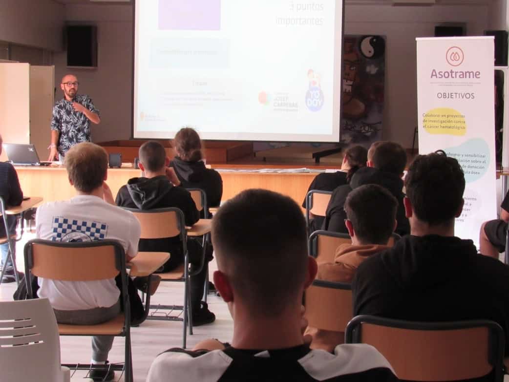 Los alumnos del IES Plurilingüe Castro da Uz participan entre hoy mañana en este programa de sensibilización