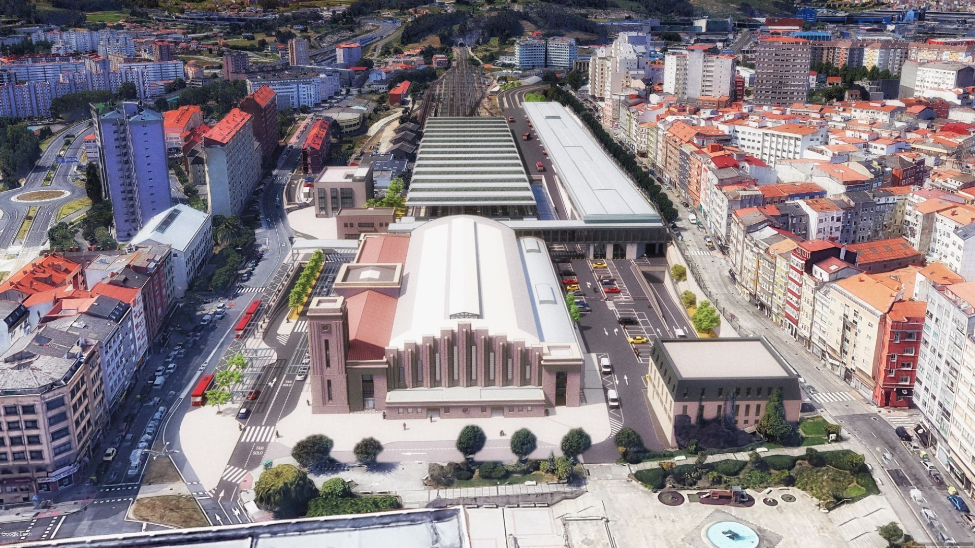La nueva estación intermodal de A Coruña | ADIF