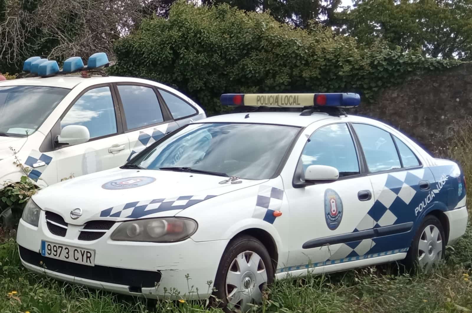 Vehículo da Policía Local