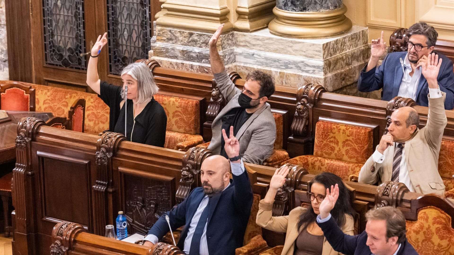 El pleno del Concello da Coruña | MAREA ATLÁNTICA