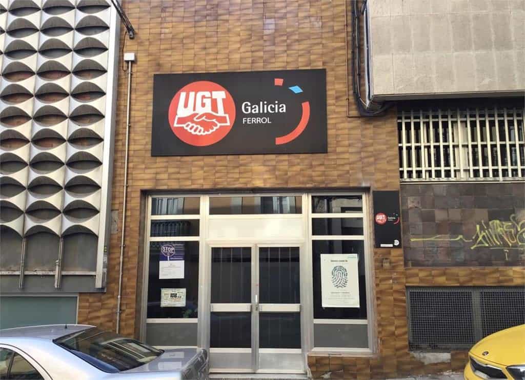 Sede de la UGT en Ferrol