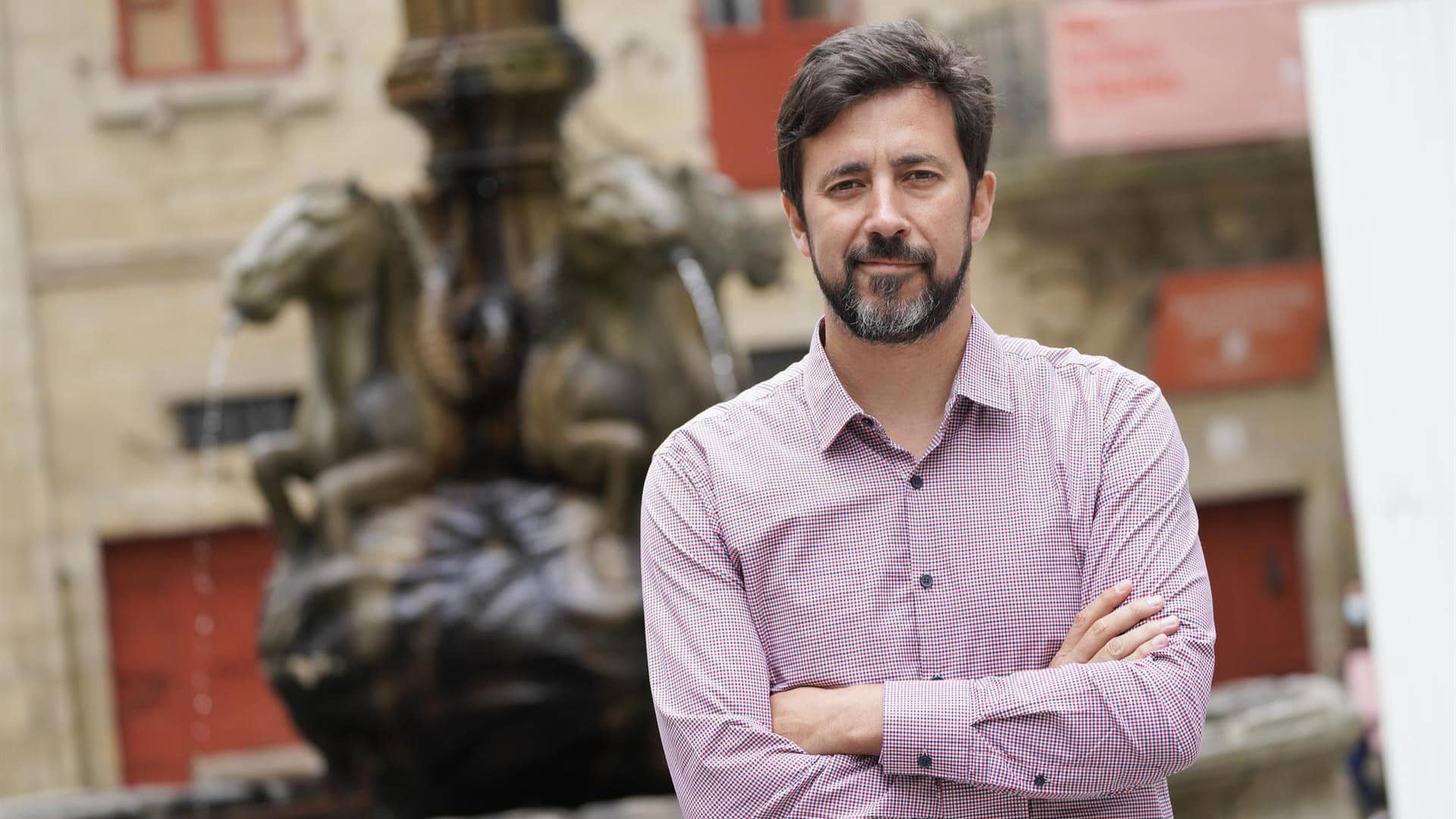 El secretario general de Podemos Galicia, Antón Gómez-Reino | EP
