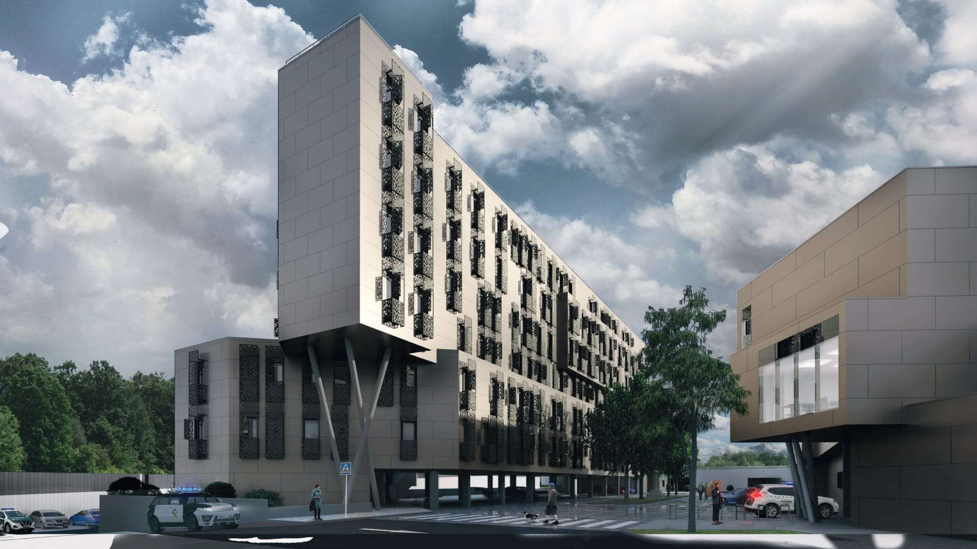 El nuevo cuartel de la Guardia Civil en Santiago | DELEGACIÓN DEL GOBIERNO