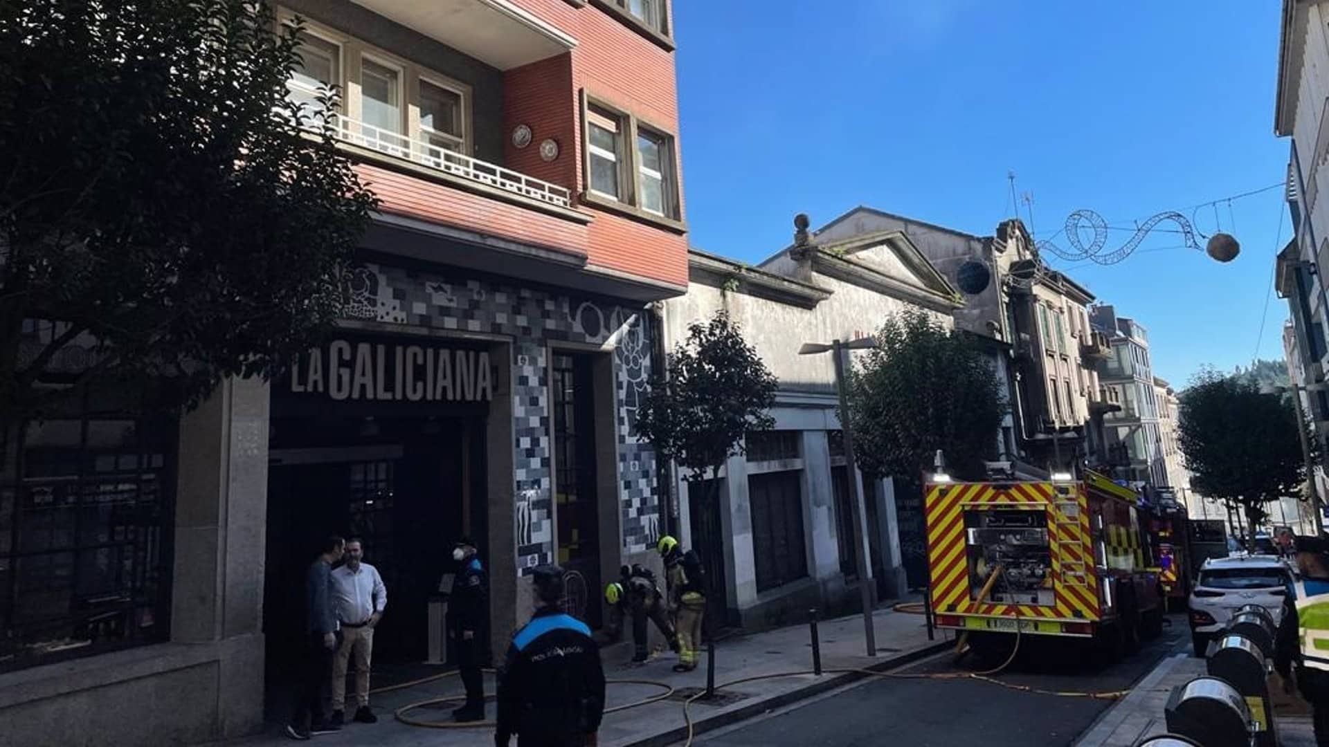El incendio en la calle anexa al Mercado La Galiciana | EP
