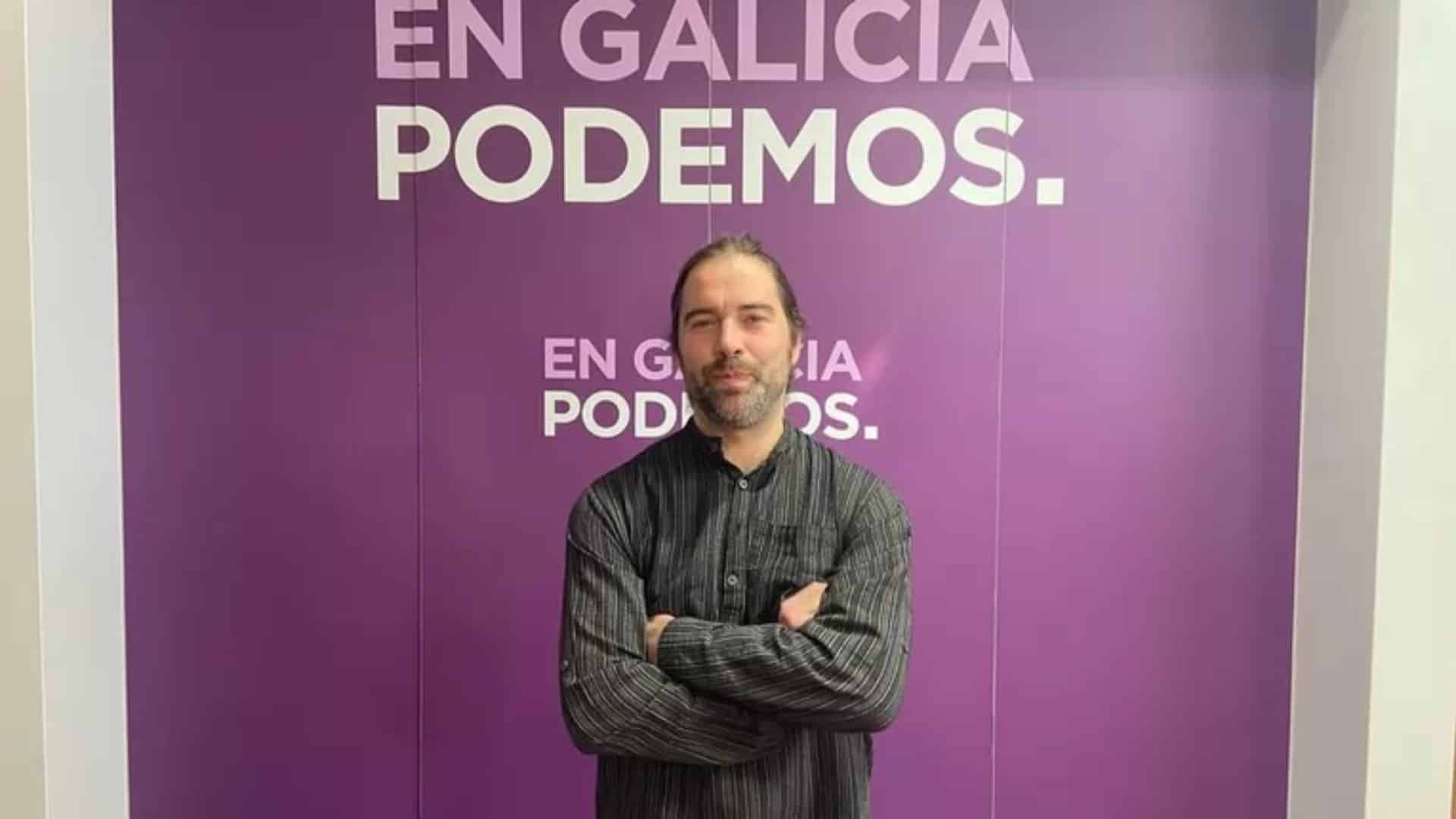 Javier García Pérez, candidato de Podemos a la alcaldía de Santiago | PODEMOS COMPOSTELA