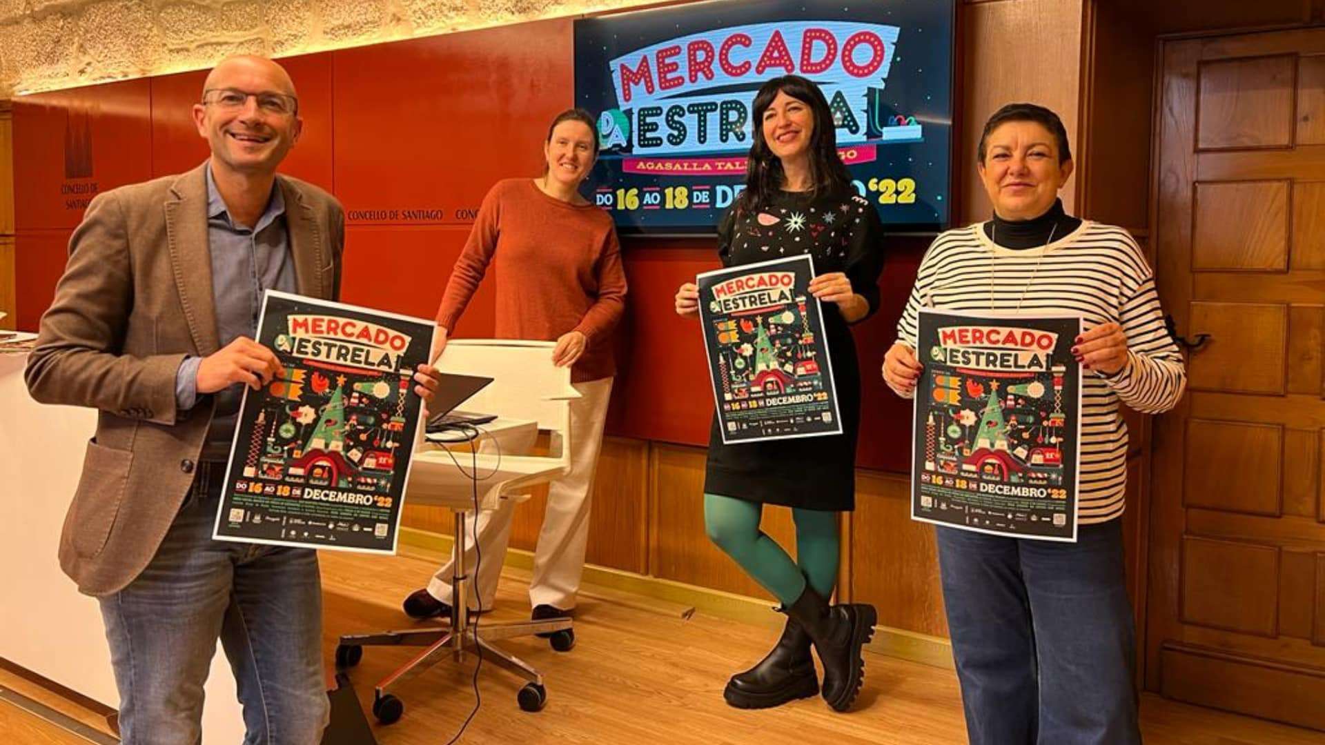 La presentación del Mercado da Estrela | CONCELLO DE SANTIAGO