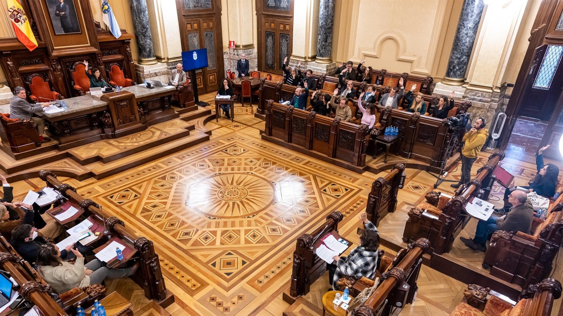 El pleno del Concello da Coruña | EP