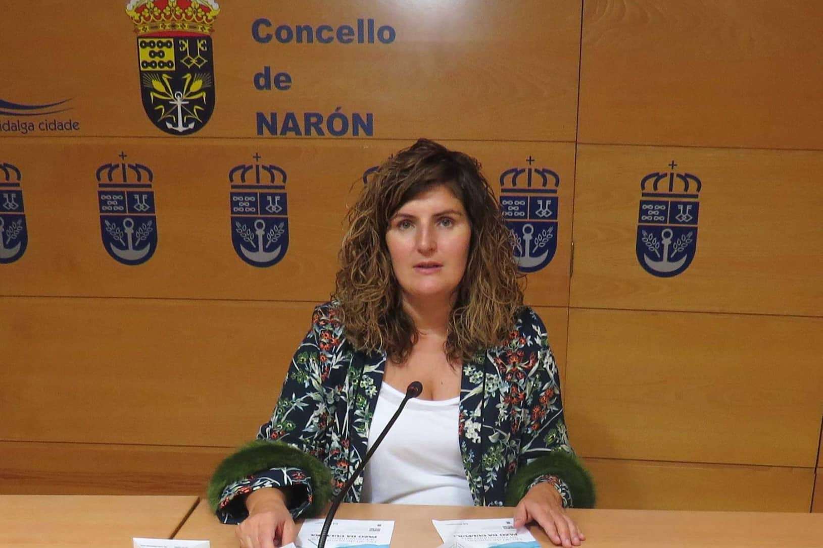 Marián Ferreiro, alcaldesa de Narón
