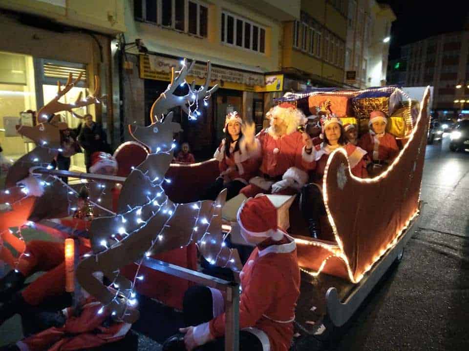Archivo -  Visita de Papá Noel a Cedeira