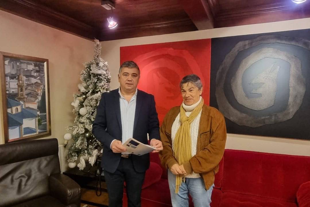 El alcalde, Juan Penabad, y la presidenta de la entidad, Maribel Lorenzo, firmaron el convenio esta semana