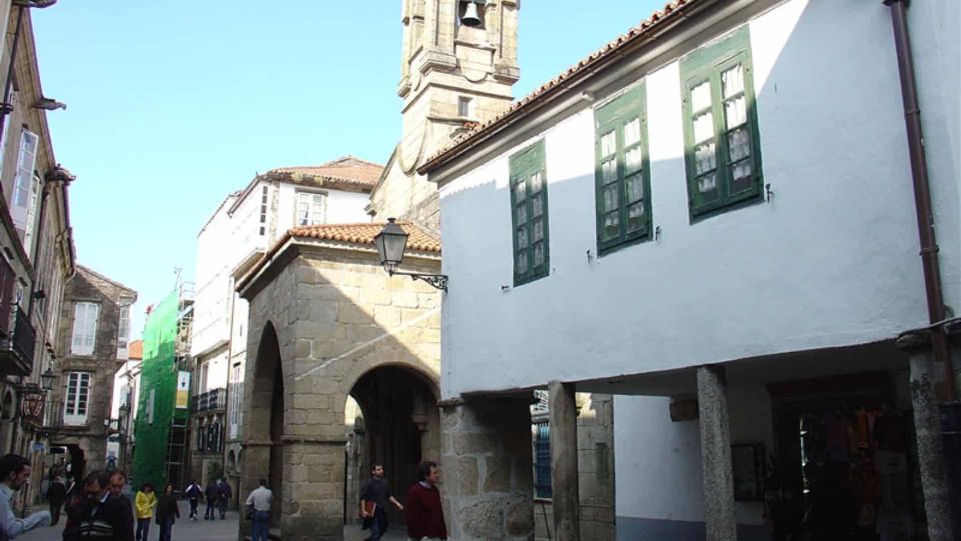 La iglesia de Santa María Salomé, en Santiago | CEDIDA