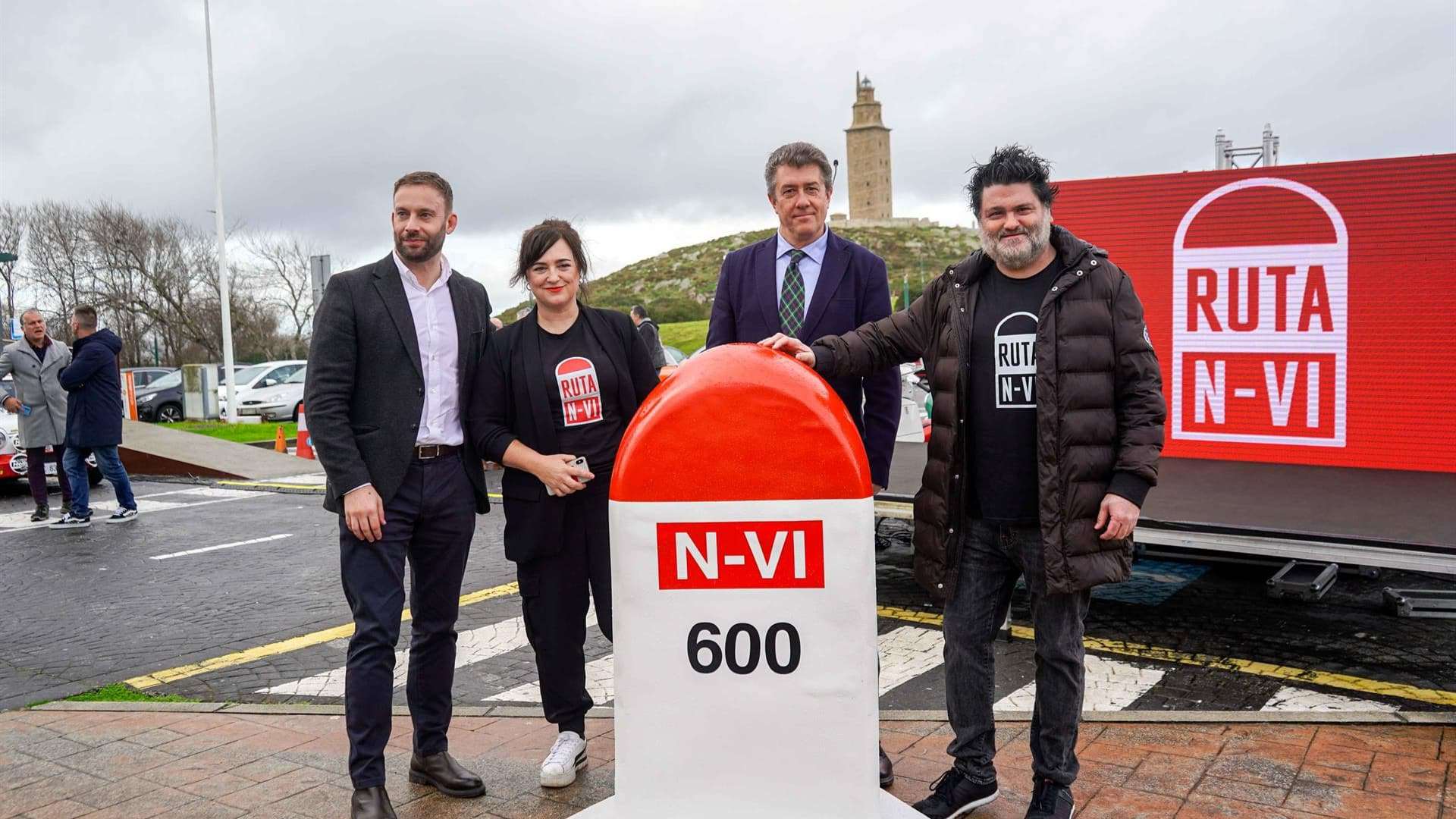 La presentación de la ruta N-VI entre Madrid y A Coruña | CONCELLO DA CORUÑA