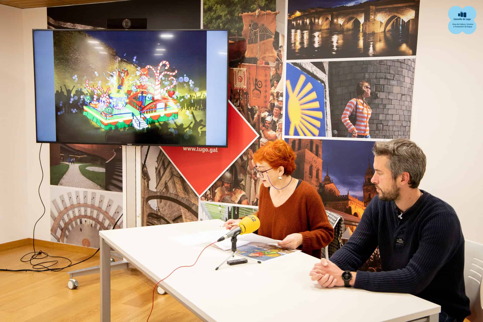 Foto de actividade cultural en Lugo para a área de Cultura - Loopez