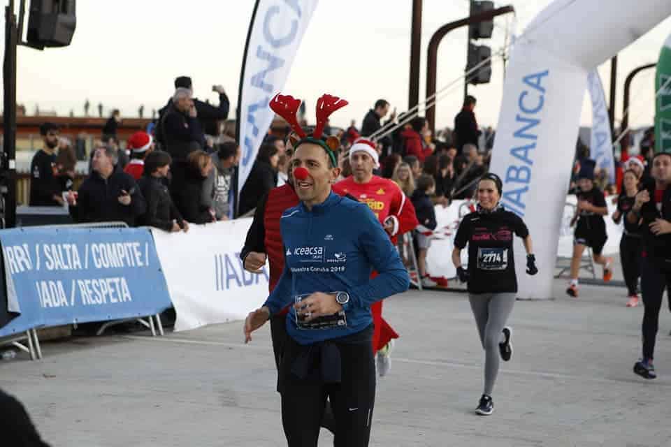 Imagen de archivo de la San Silvestre de Coruña en el 2019 | Concello de Coruña