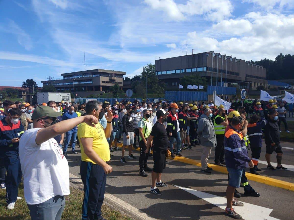Archivo - Protestas de los trabajadores de Alcoa | CIG