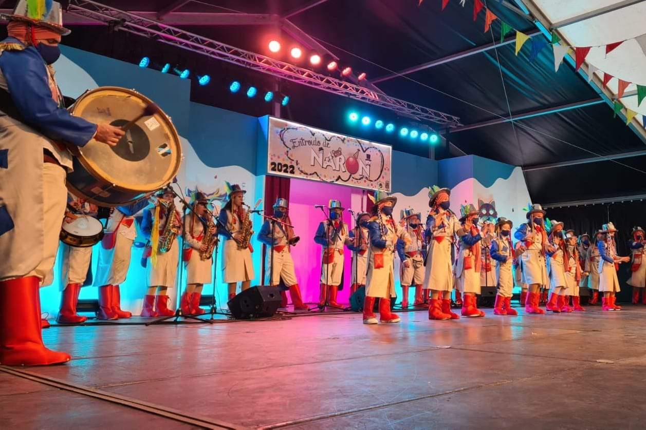 Festival de comparsas en Narón