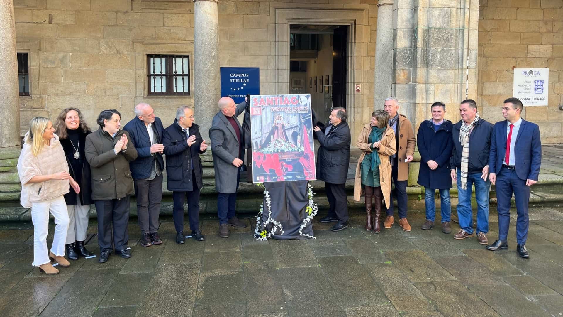 La presentación del cartel de la Semana Santa de Santiago 2023 | CEDIDA