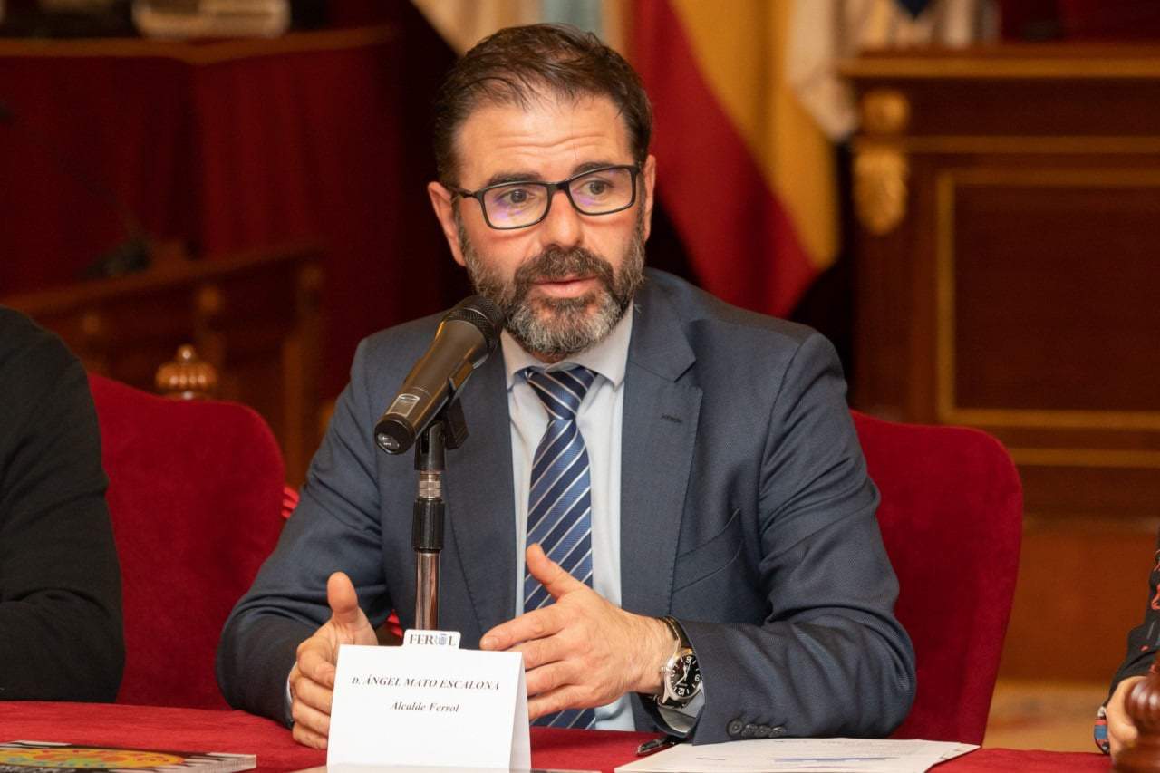Archivo - Mato durante una comparecencia de prensa