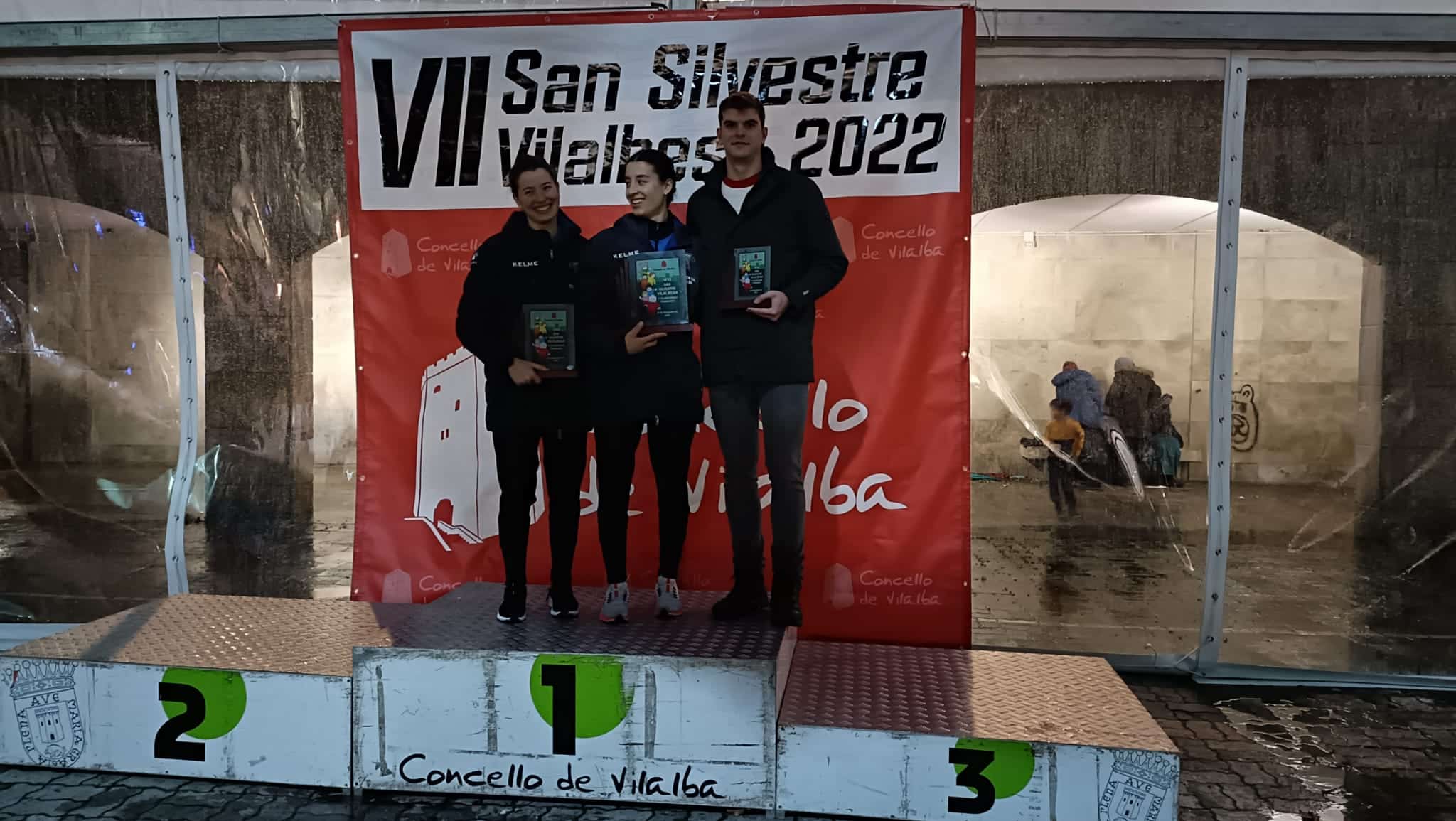 Imagen del podio femenino | Concello de Vilalba