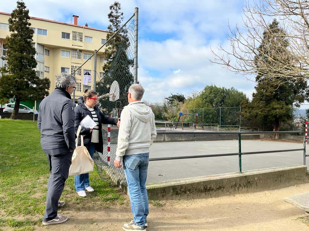 Visita de la concejala a la zona